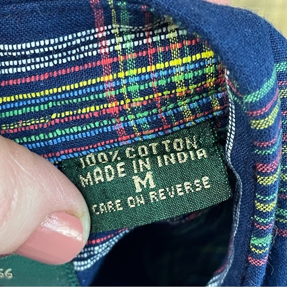 ORVIS Men’s Multi Colored Plaid Short Sleeve Button Down Shirt Cotton Size M - Picture 5 of 8